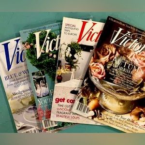 Vintage Victoria Magazines Full of Beauty Recipes and Truly Timeless Designs